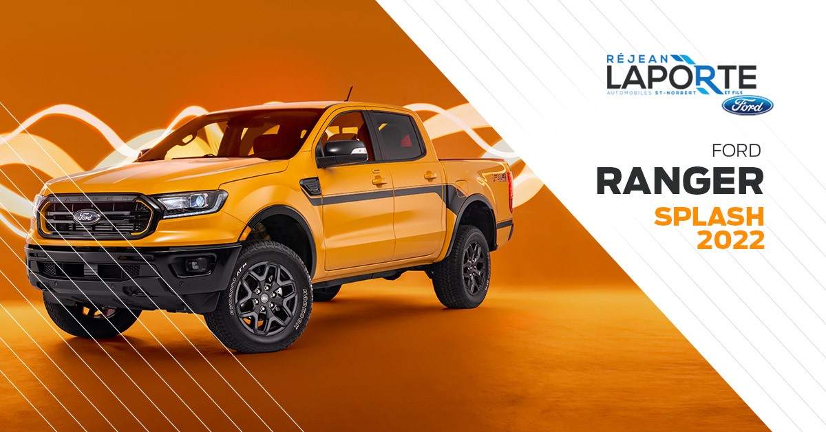 2022 Ford Ranger Splash: retro styling honored... modernized