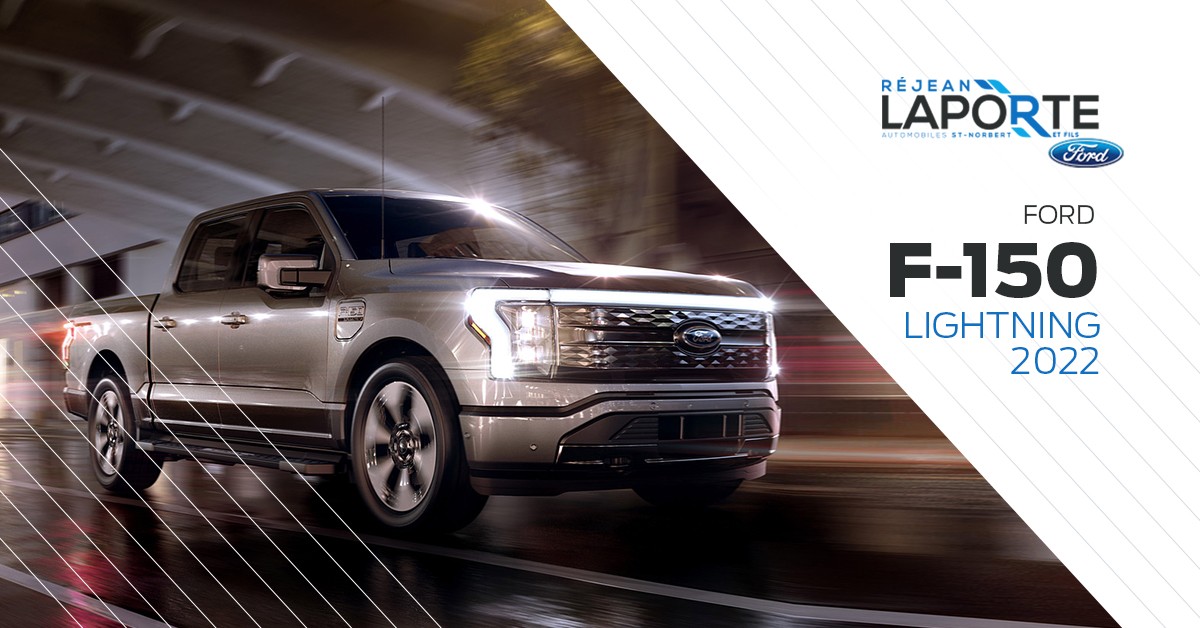 Take it to the next level with the 2022 Ford F-150 Lightning
