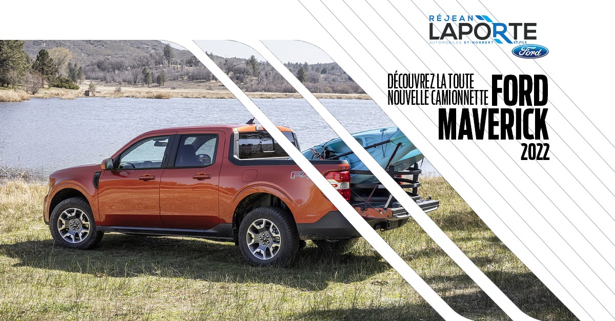 Découvrez la nouvelle camionnette Ford Maverick 2022 !