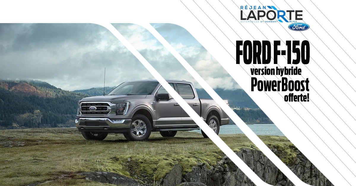  Ford F-150: PowerBoost hybrid version offered!