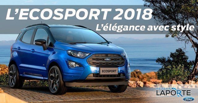 Le modèle Ecosport 2018