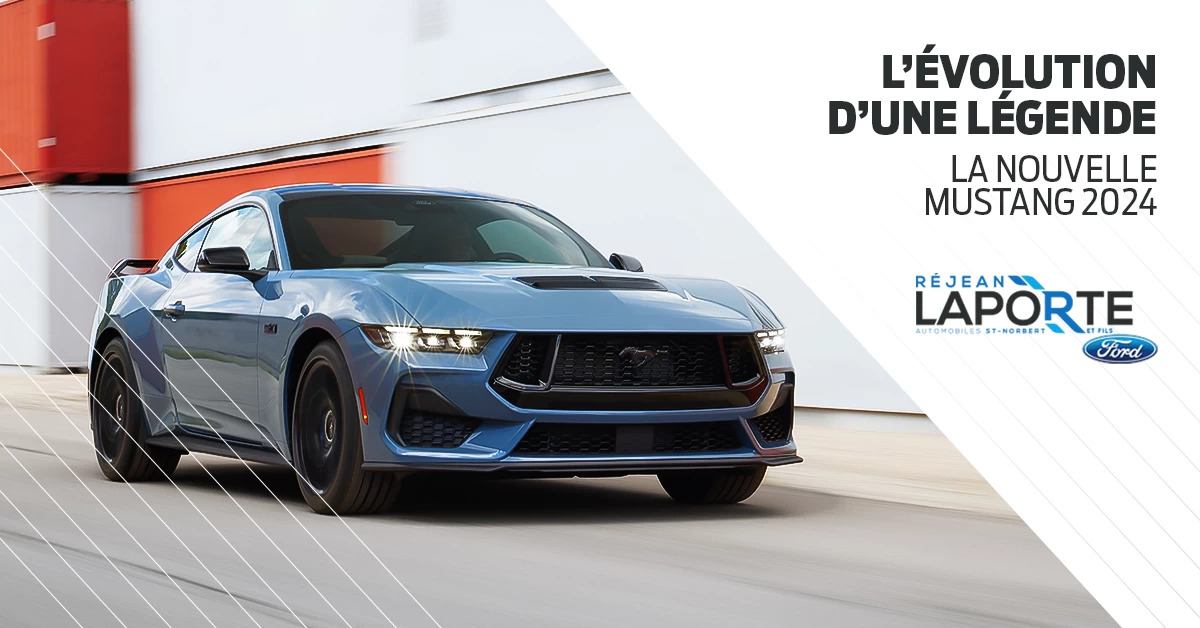 L’évolution d’une légende : la nouvelle Mustang 2024