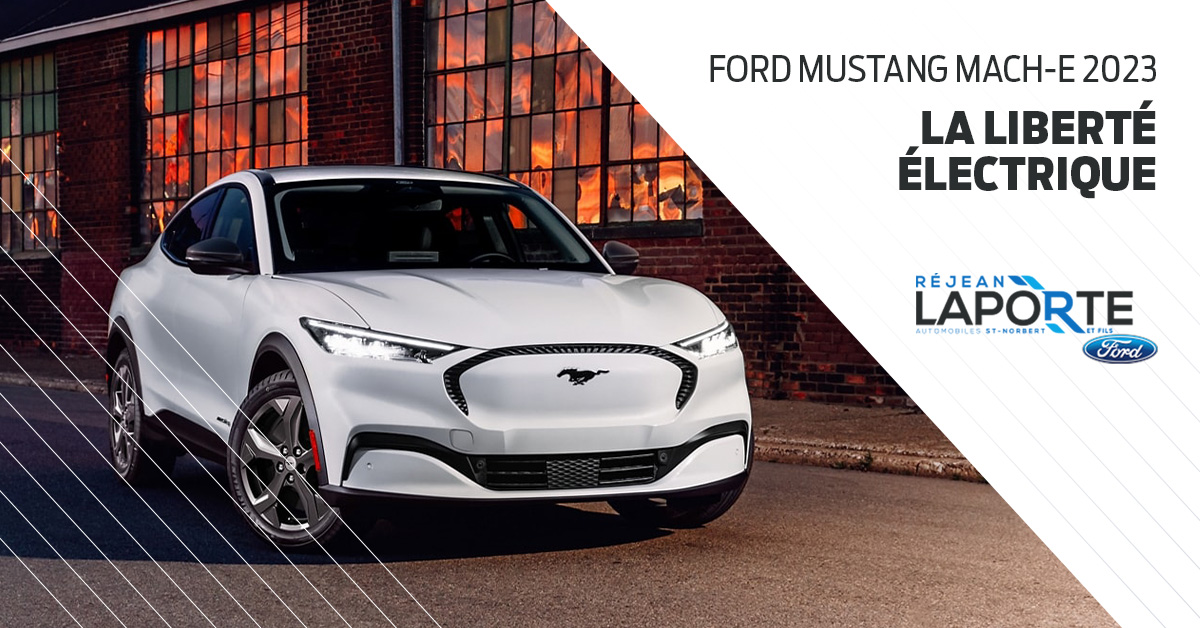 La liberté électrique : explorez le Ford Mustang Mach-E 2023