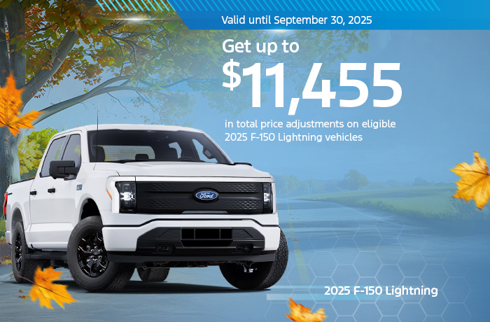 Bannière de F-150 Lightning 2025