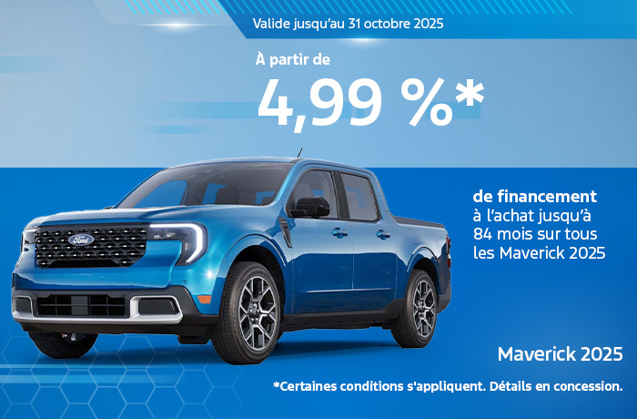 Bannière de Maverick 2025