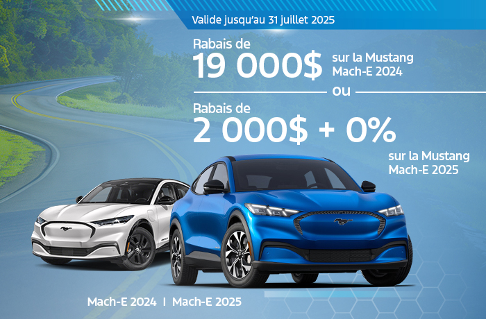 Bannière de Mustang Mach-E 2025