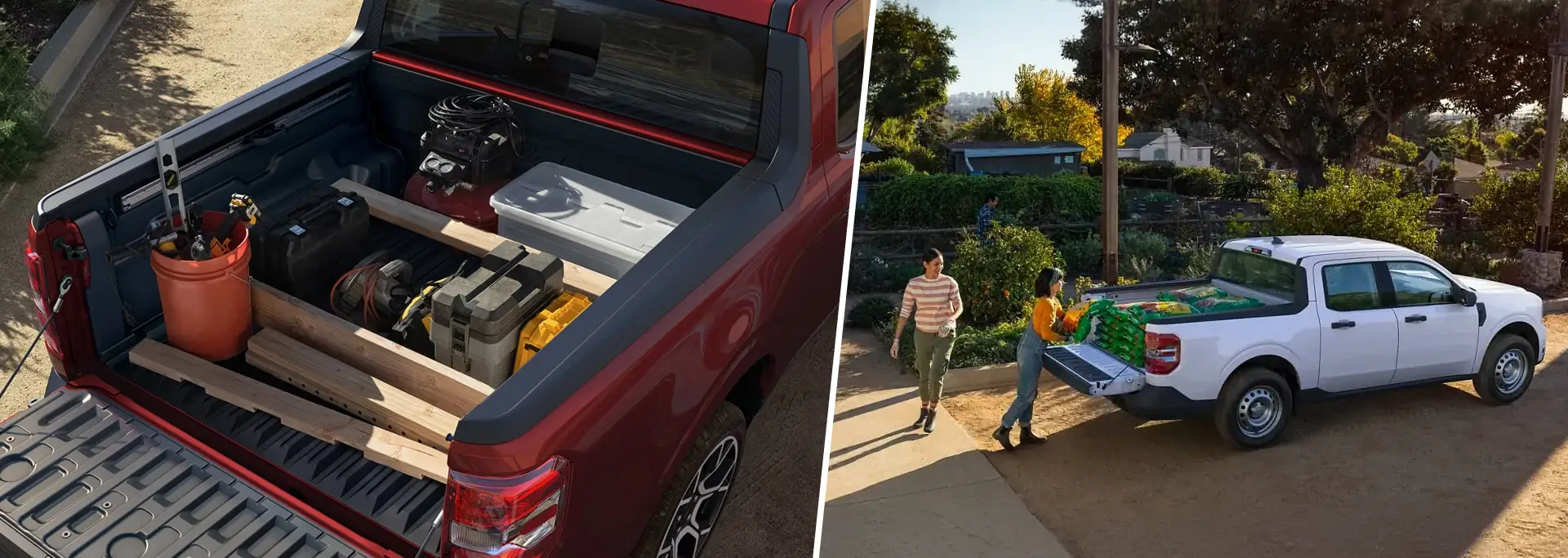 Ford Maverick hybrid le petit camion polyvalent