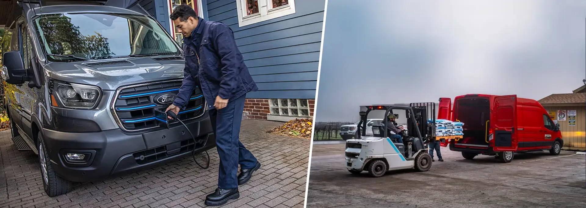 véhicules commerciaux électriques Ford le Transit-E une solution polyvalente