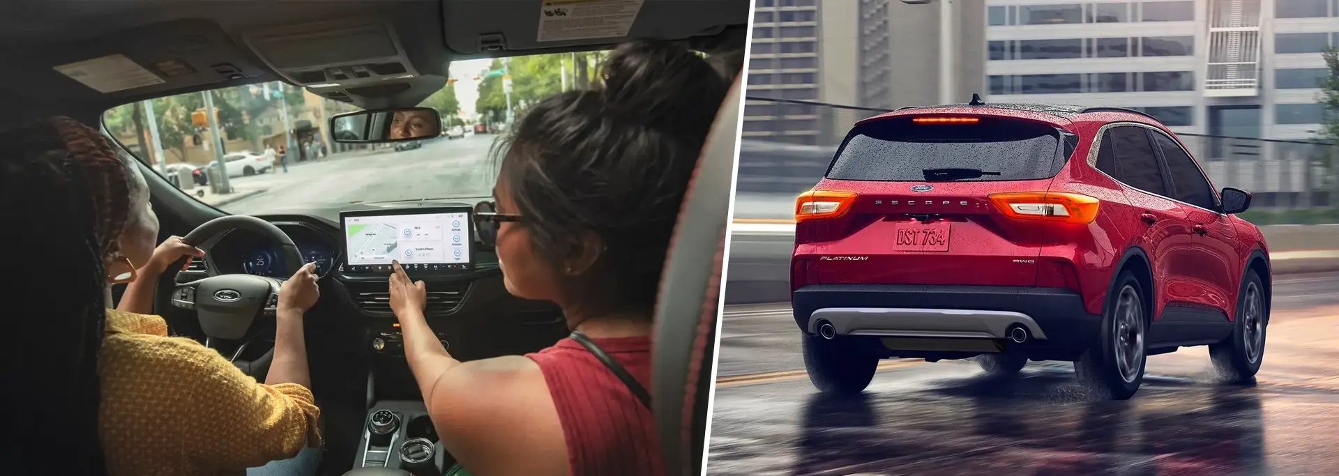 vue intérieur et extérieur du Ford Escape 2026
