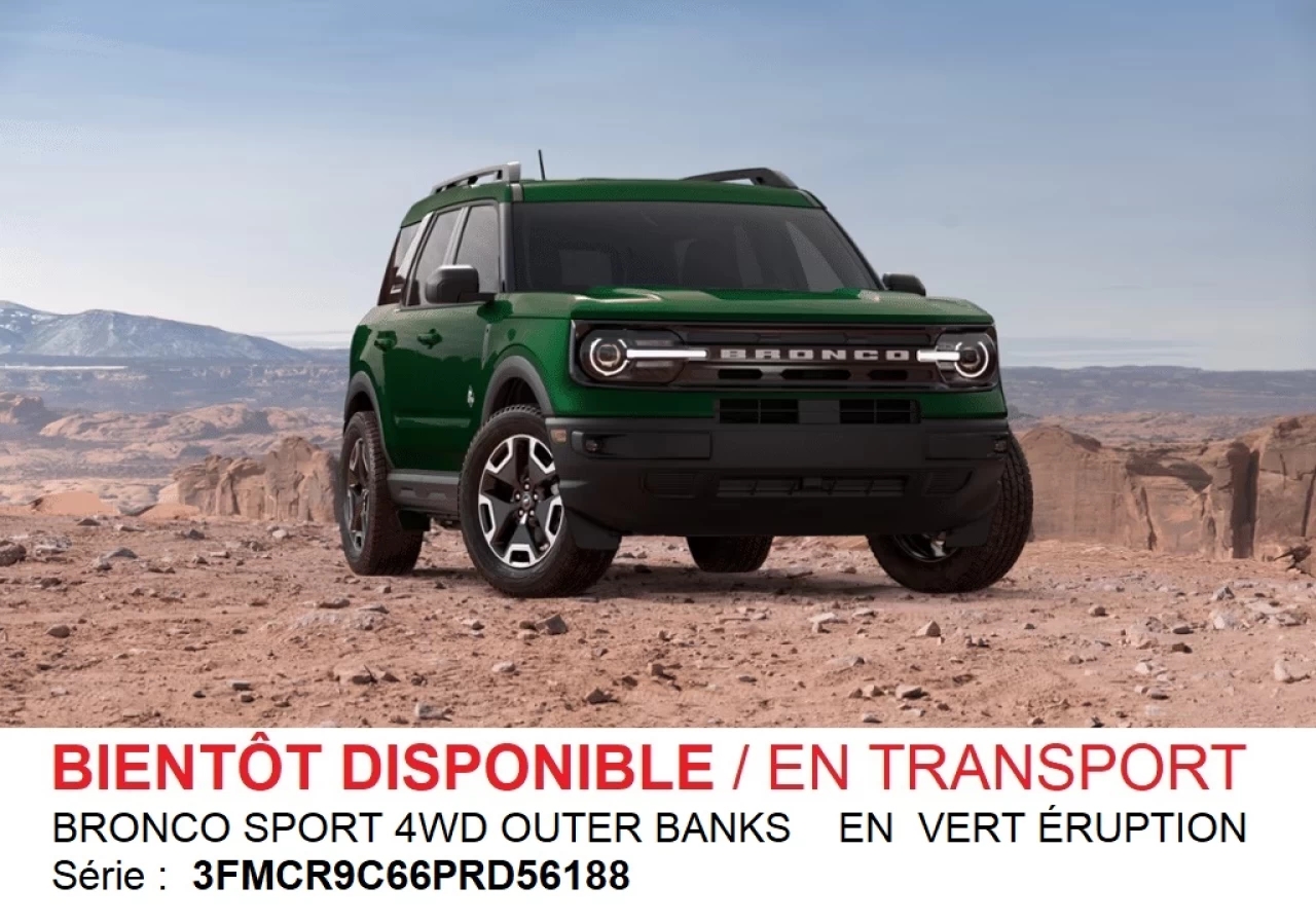2023 Ford Bronco Sport Outer Banks Main Image