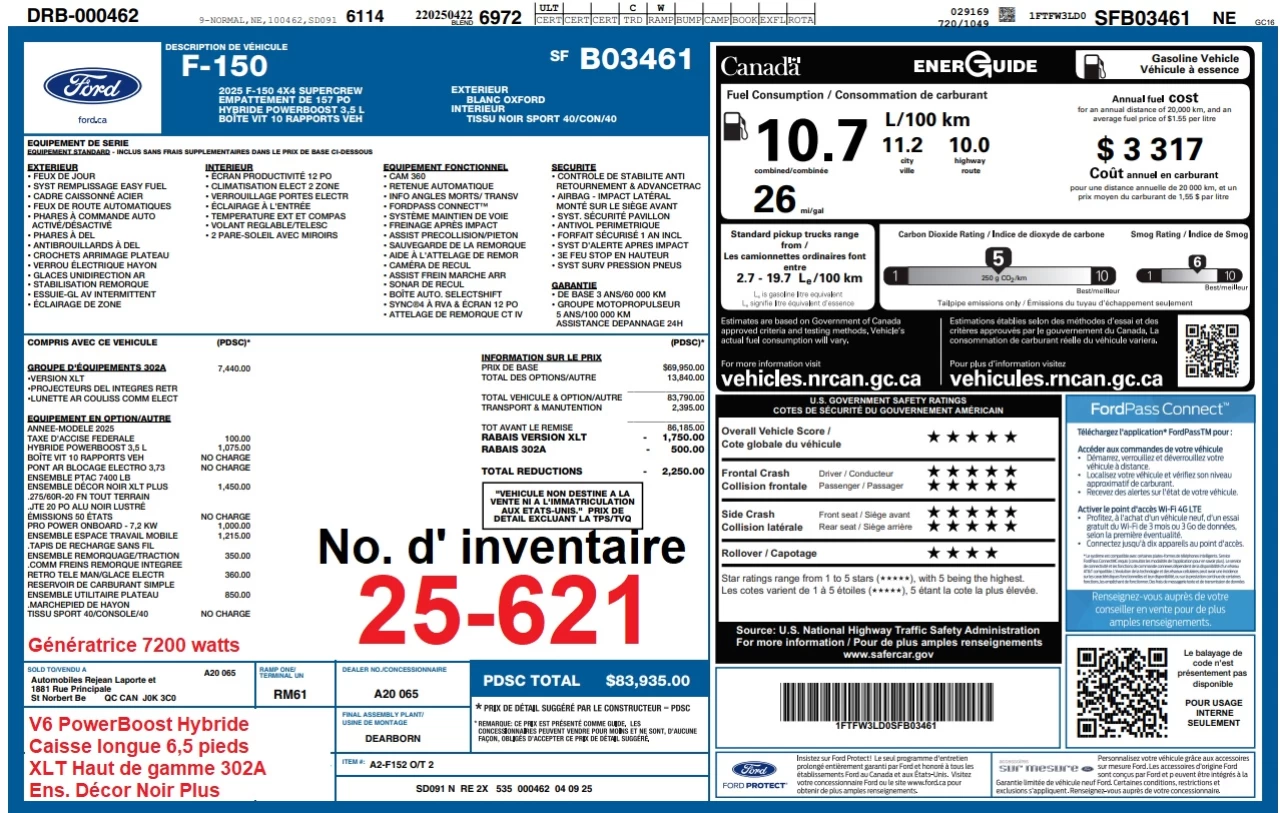2025 Ford F-150 XLT Main Image