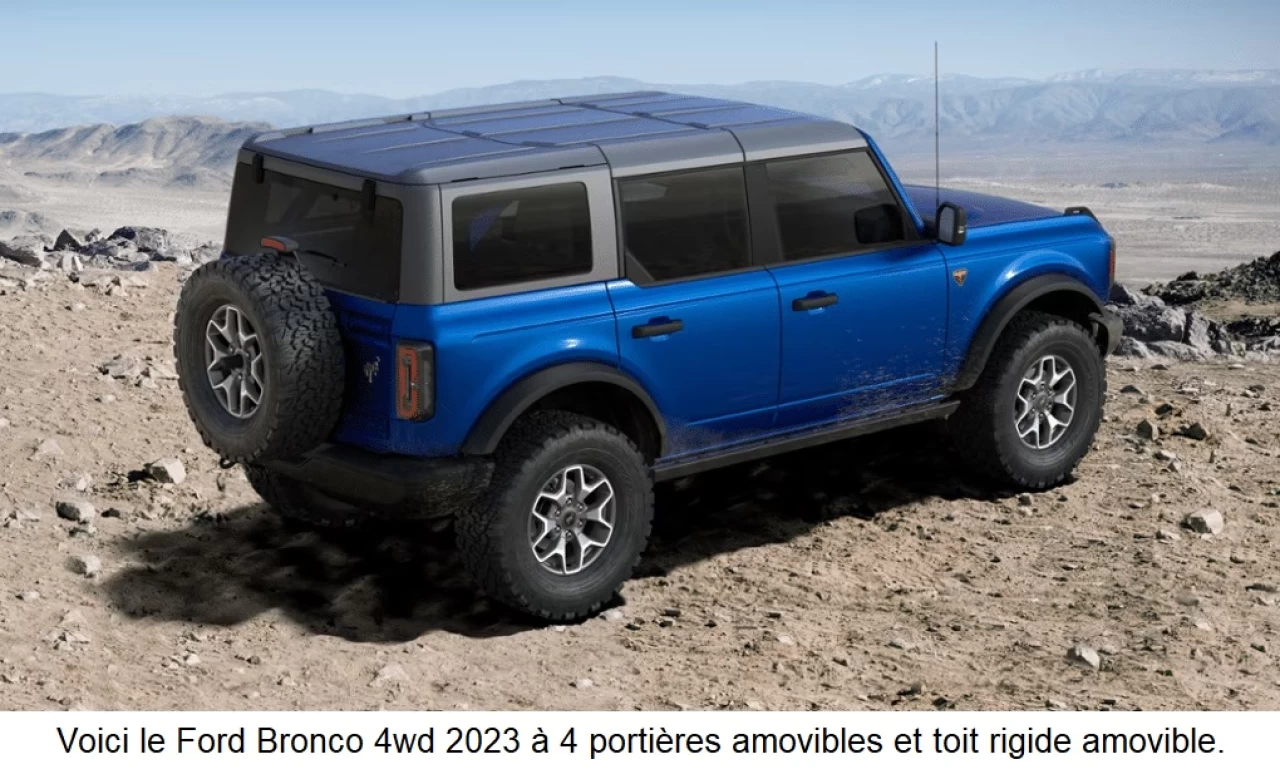 2023 Ford Bronco BADLANDS Main Image