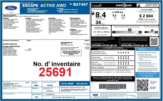 Ford Escape Active AWD 2025