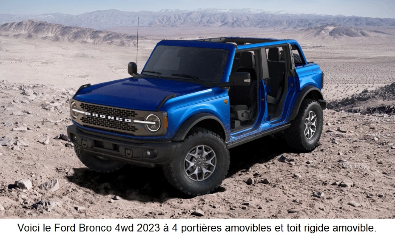 2023 Ford Bronco BADLANDS Main Image