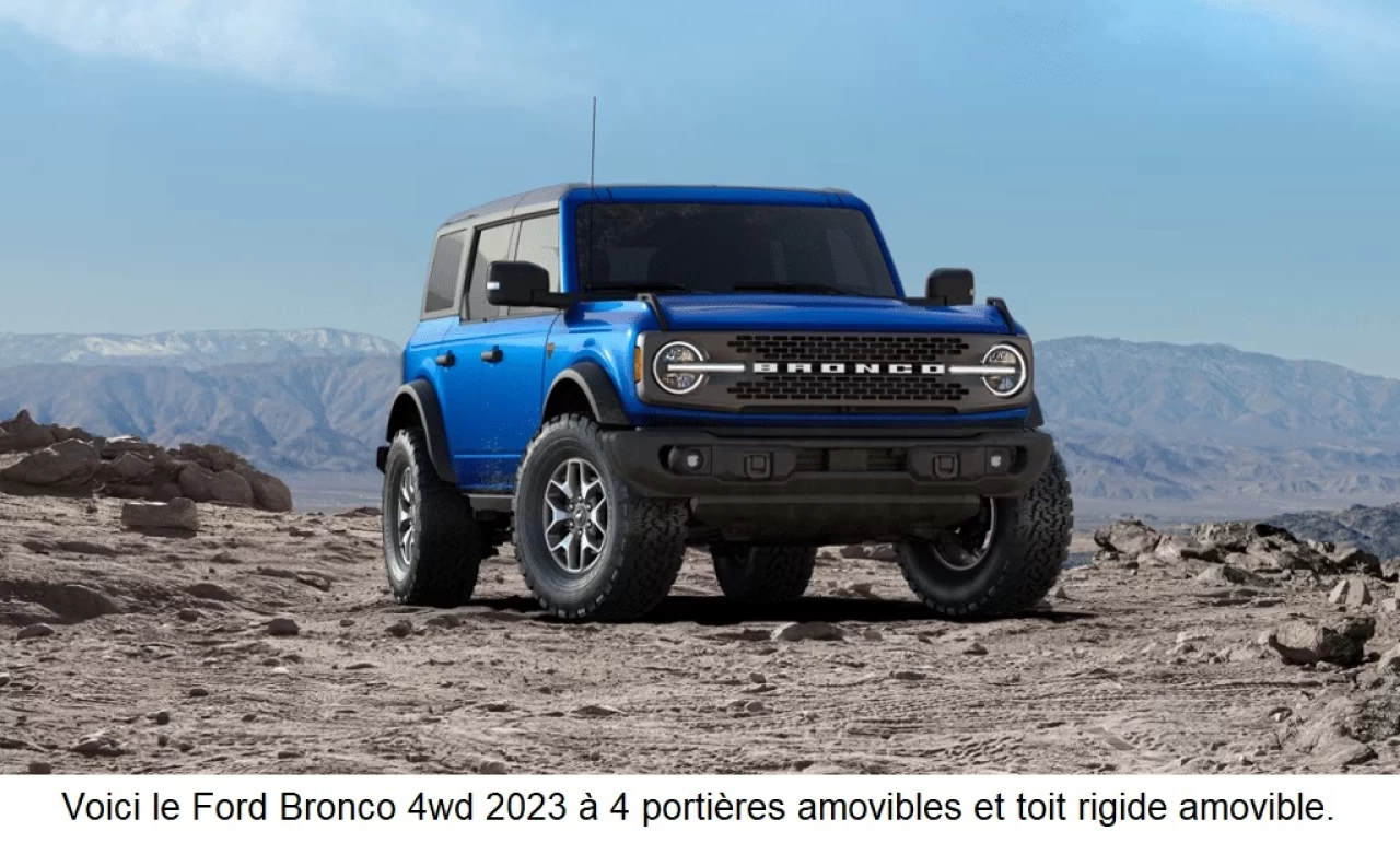 2023 Ford Bronco BADLANDS Main Image