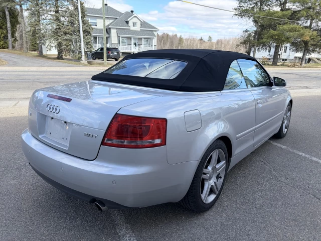 Audi A4 2.0T DÉCAPOTABLE FWD TURBO CUIR 2008