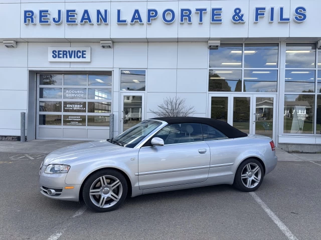 Audi A4 2.0T DÉCAPOTABLE FWD TURBO CUIR 2008