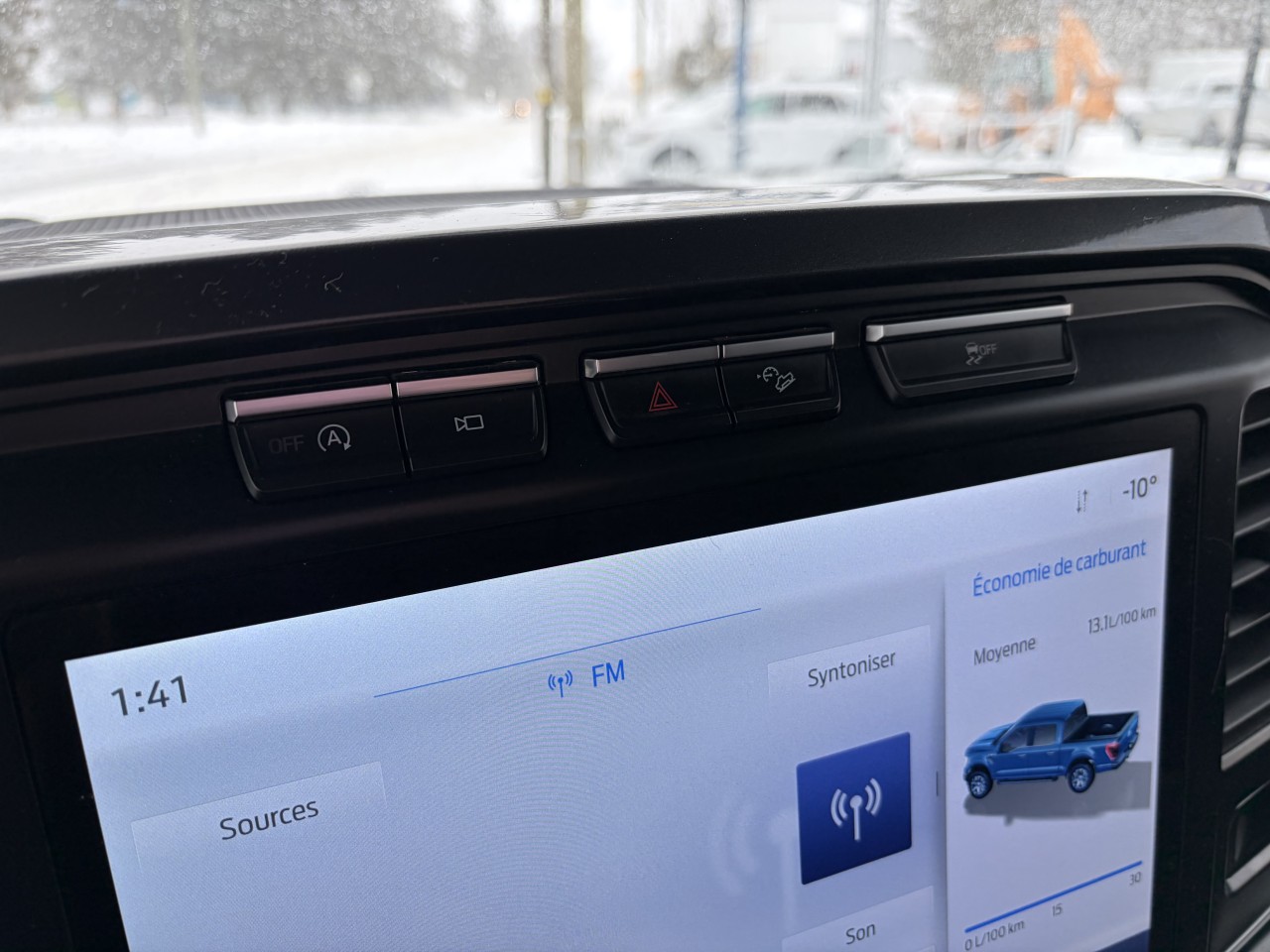 2021 Ford F-150 XLT FX4 302A SIEGES CHAUFFANTS DEMARREUR A DISTANCE ÉCRAN 12 POUCES Main Image