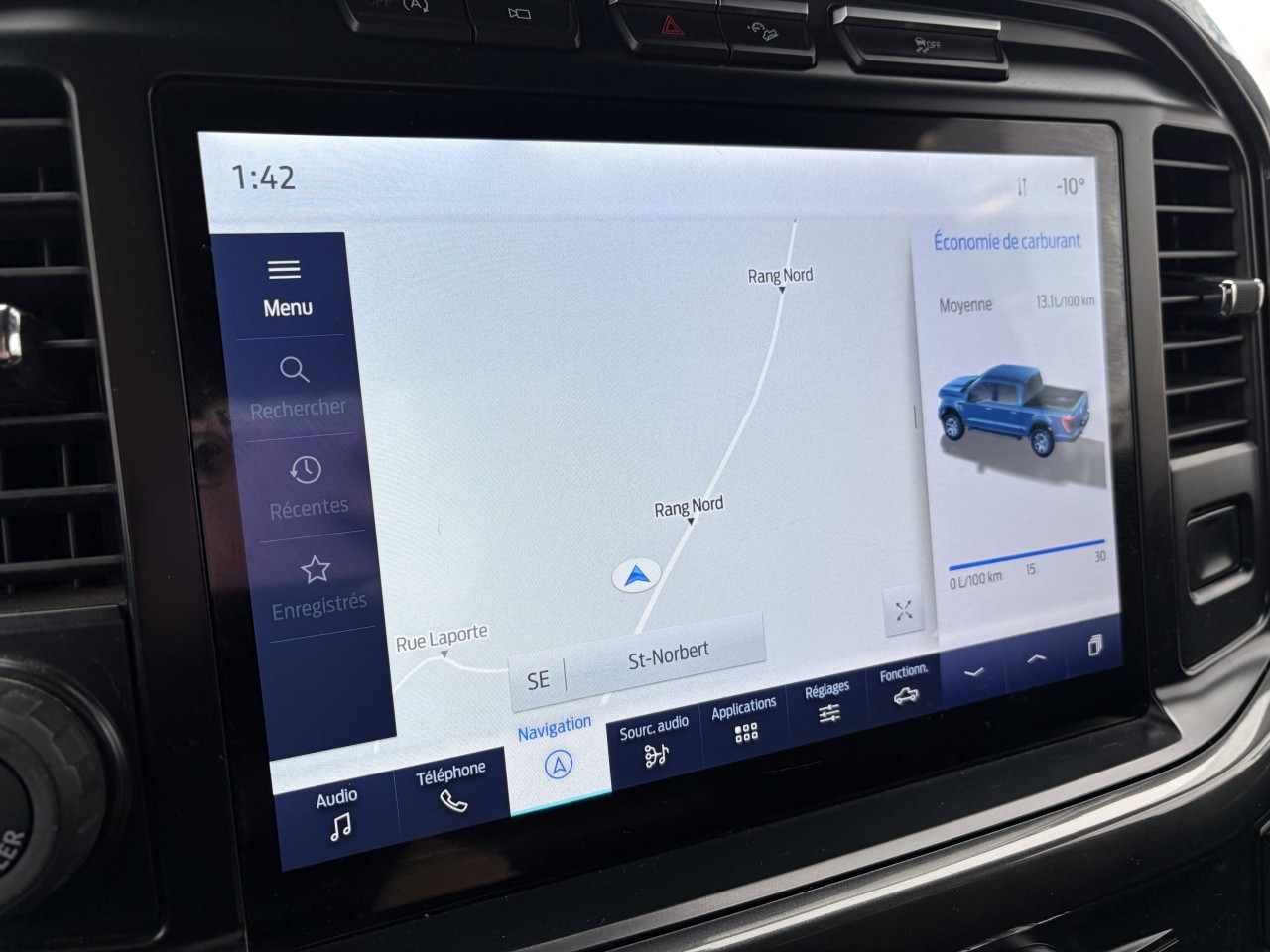 2021 Ford F-150 XLT FX4 302A SIEGES CHAUFFANTS DEMARREUR A DISTANCE ÉCRAN 12 POUCES Main Image