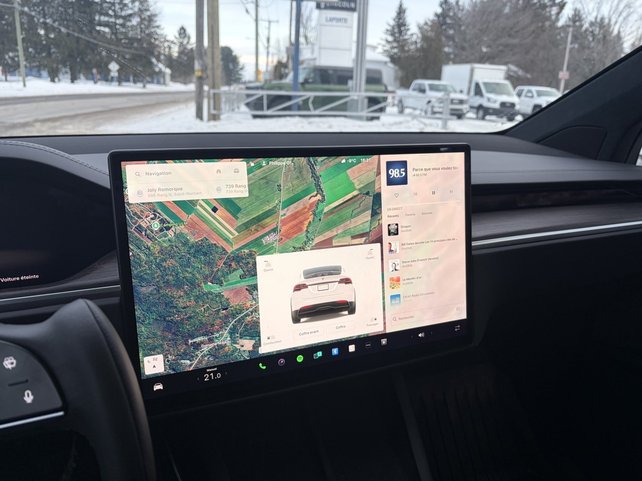 2022 Tesla X AWD LONG RANGE FSD AUTOPILOTE ENSEMBLE REMORQUAGE Main Image
