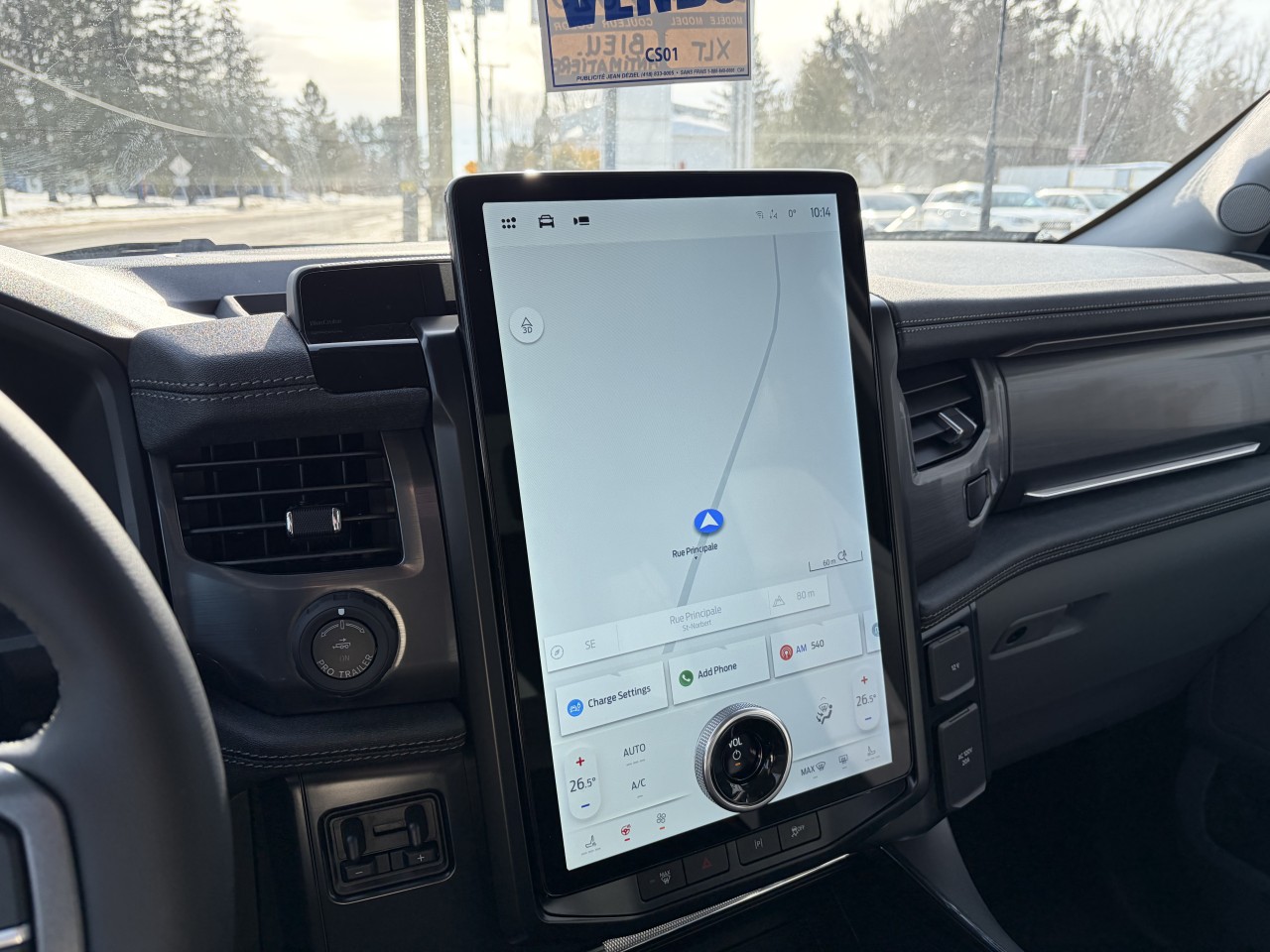 2025 Ford F-150 Lightning FLASH 312A BATTERIE LONGUE DURÉE ENSEMBLE REMORQUAGE MAX Main Image