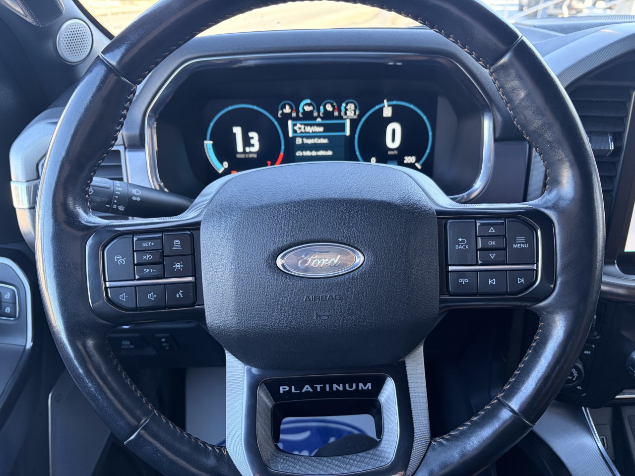 2021 Ford F-150 PLATINUM 701A HYBRIDE CUIR ENSEMBLE REMORQUAGE Main Image